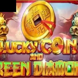 Lucky Coin and Green Diamond