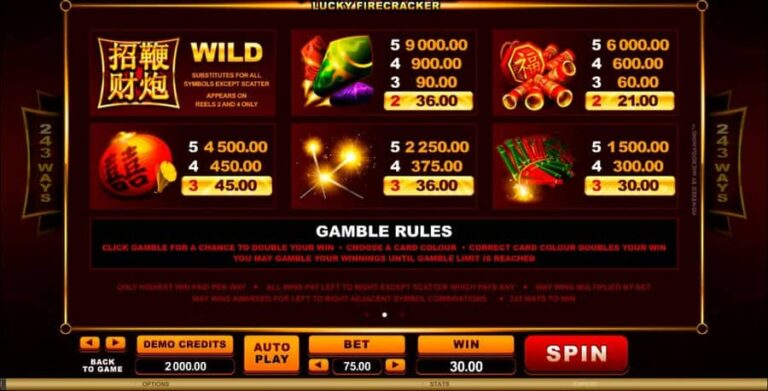 Lucky Firecracker