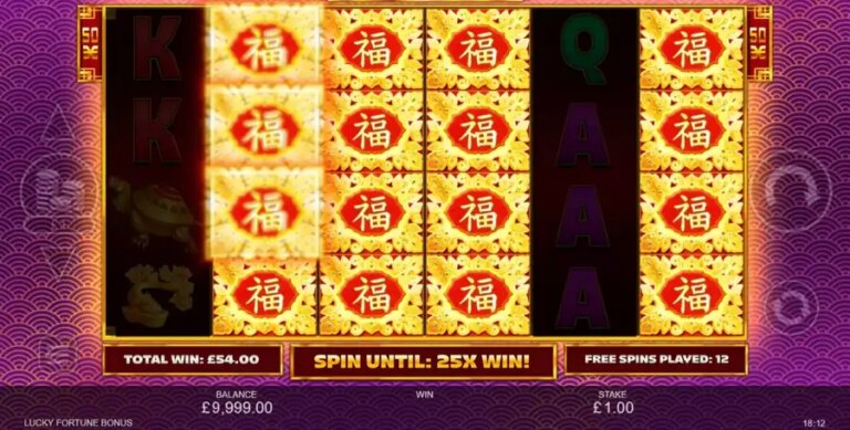 Lucky Fortune Bonus