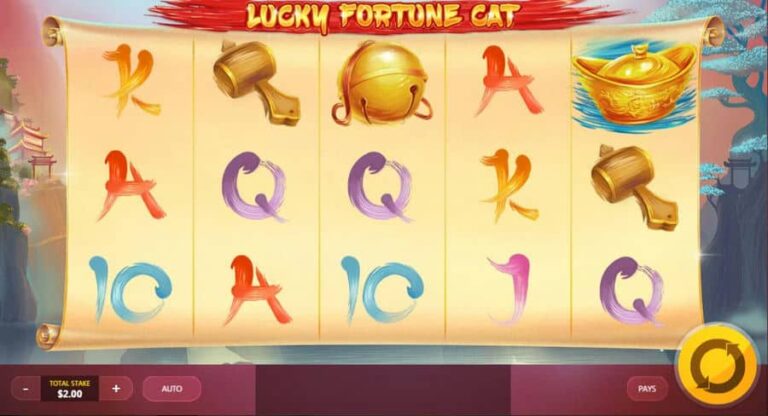 Lucky Fortune Cat (Red Tiger)