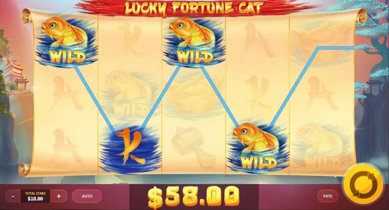 Lucky Fortune Cat (Red Tiger)