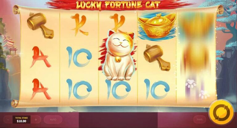 Lucky Fortune Cat (Red Tiger)