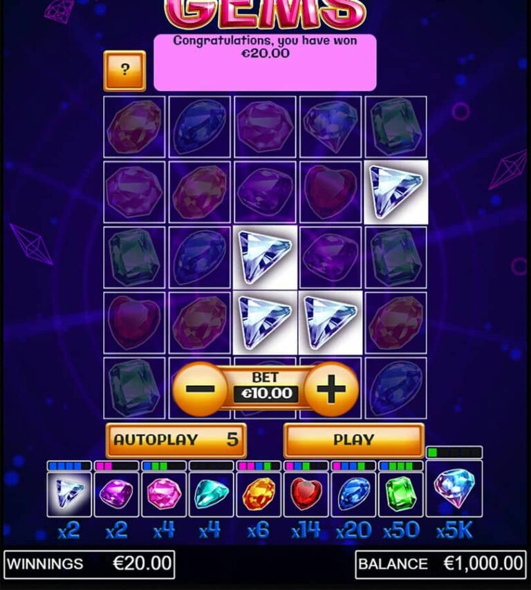Lucky Gems (Leander Games)