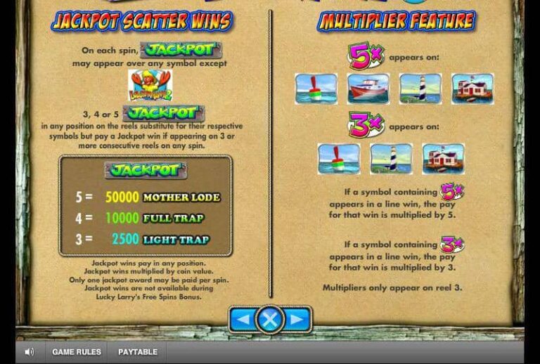 Lucky Larry’s Lobstermania 2
