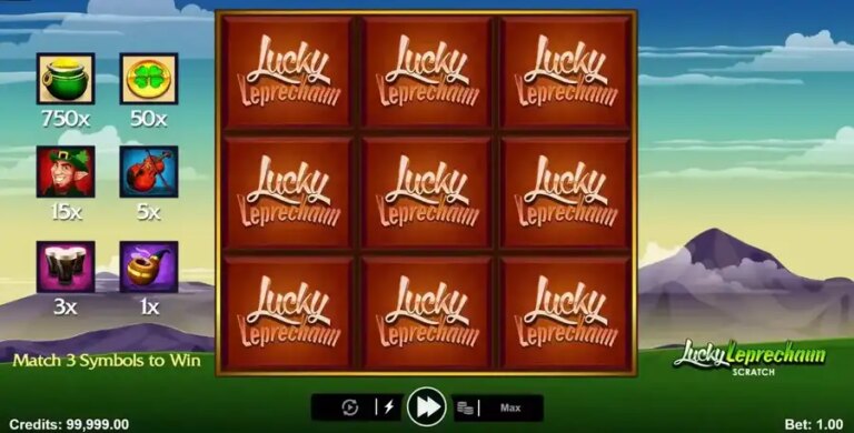 Lucky Leprechaun Scratch
