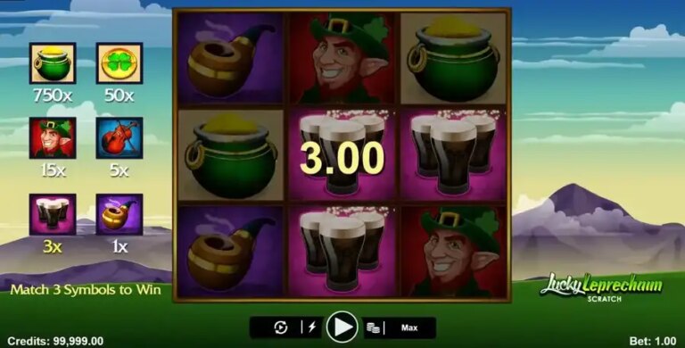 Lucky Leprechaun Scratch
