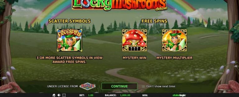 Lucky Mushrooms Deluxe