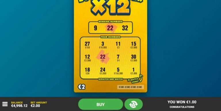 Lucky Number x12
