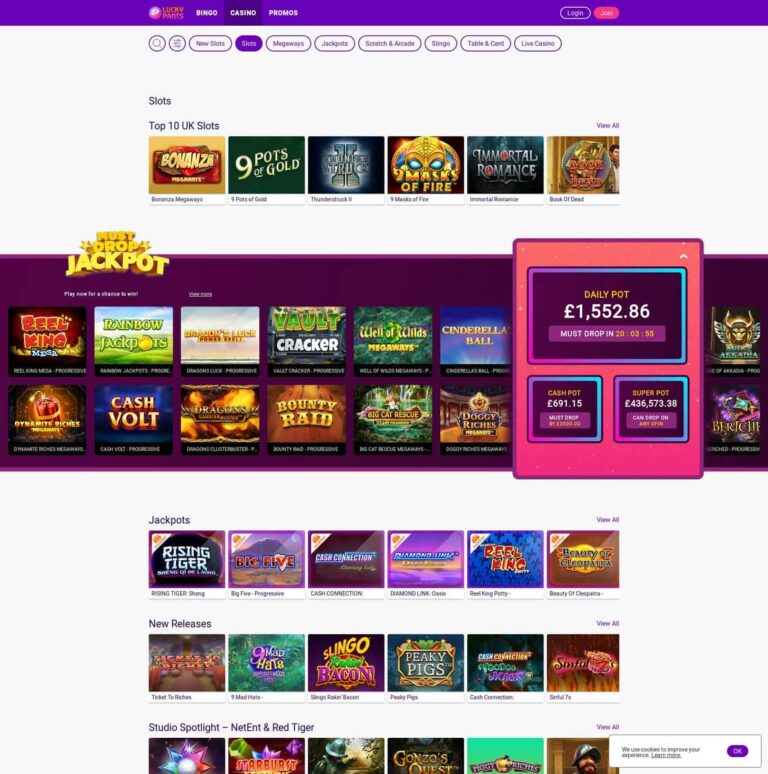 Lucky Pants Bingo (Slots and Games)