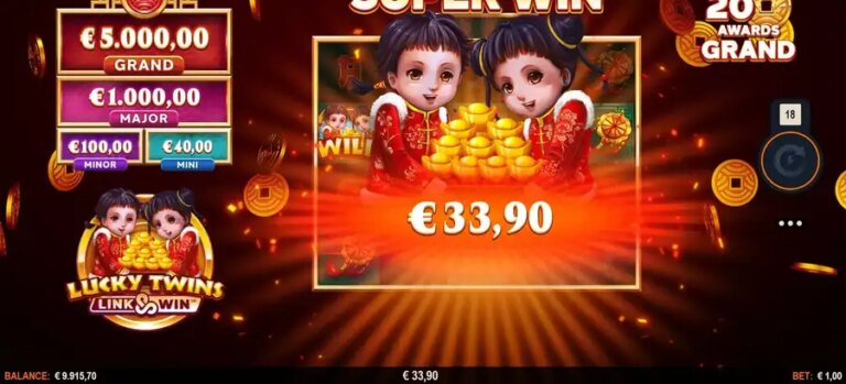 Lucky Twins Link and Win