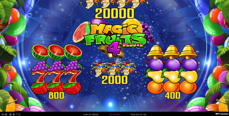 Magic Fruits 4 Deluxe