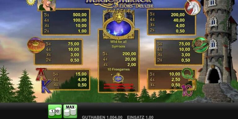 Magic Mirror 3 Lions Deluxe