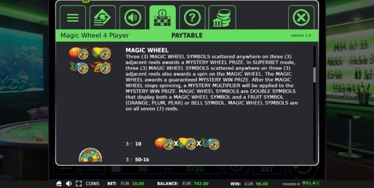 Magic Wheel 4 Player