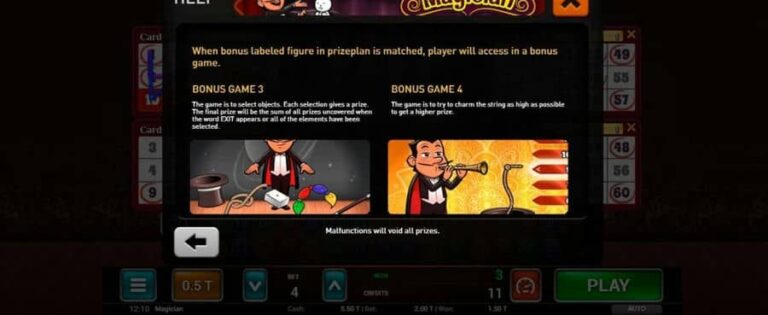 Magician Bingo