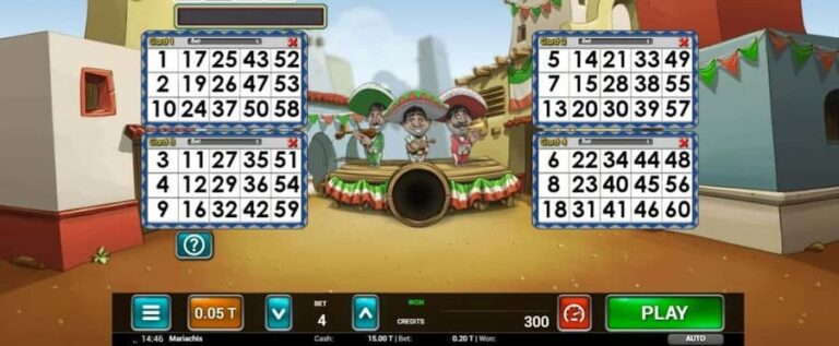 Mariachis Bingo