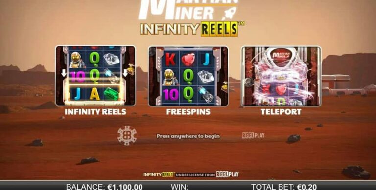 Martian Miner Infinity Reels