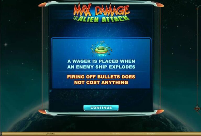 Max Damage and the Alien Attack