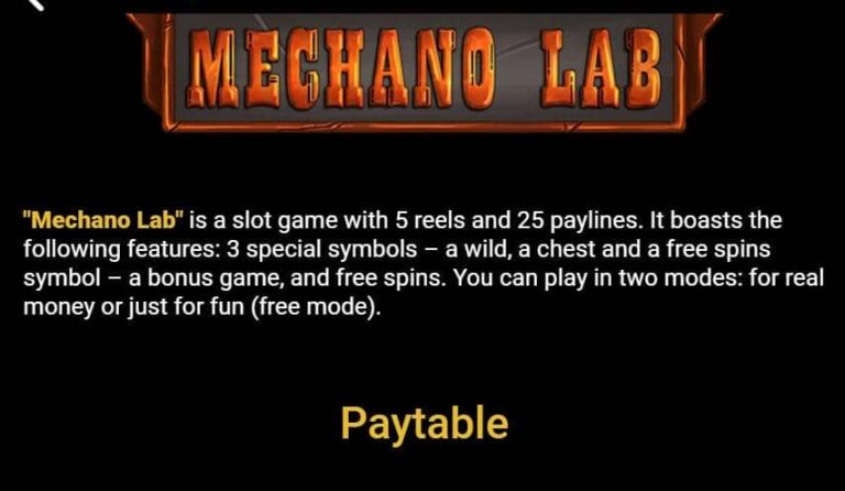 Mechano Lab