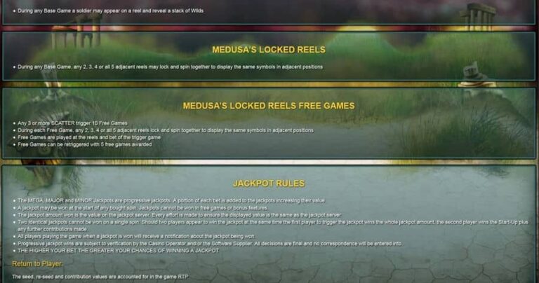 Medusa 2 Jackpot