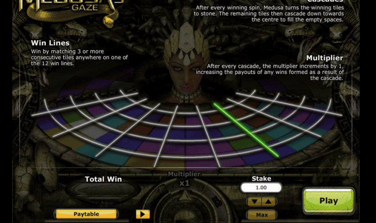Medusa’s Gaze (Playtech)