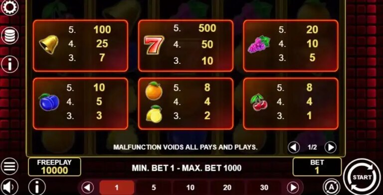 Mega Booming Fruits