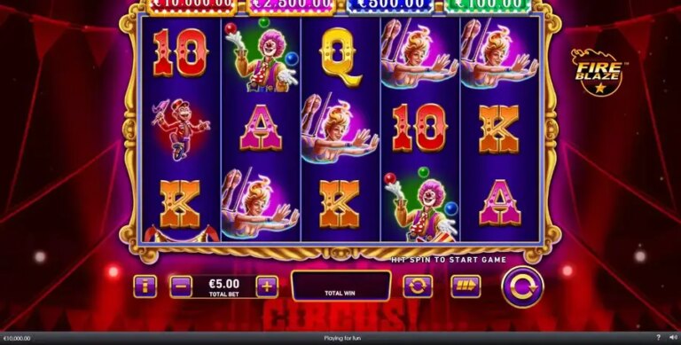 Mega Fire Blaze Big Circus