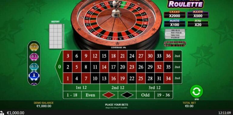 Mega Fire Blaze Roulette