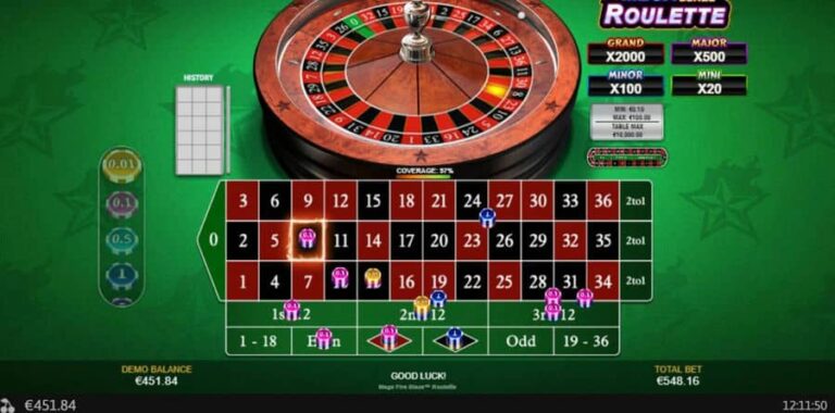 Mega Fire Blaze Roulette