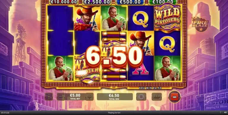 Mega Fire Blaze Wild Pistolero