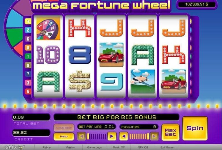 Mega Fortune Wheel