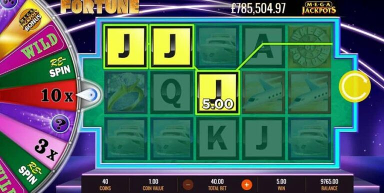 Mega Jackpots Wheel of Fortune on Air