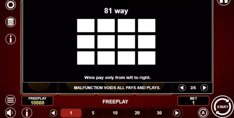 Mega Lucky 81x