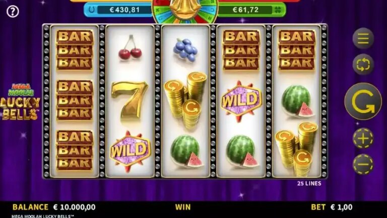 Mega Moolah Lucky Bells