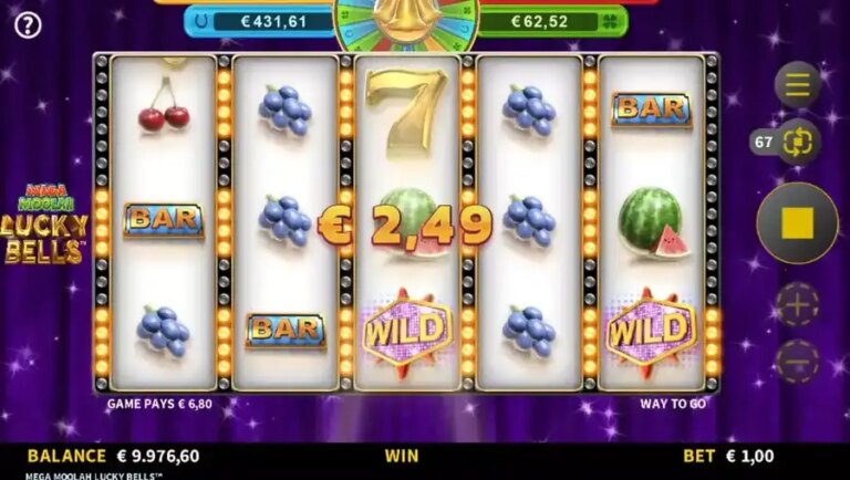 Mega Moolah Lucky Bells