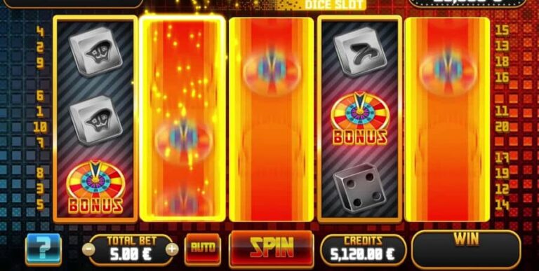 Mega Spinner Dice Slot