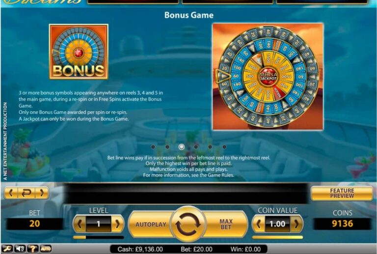 Mega fortune dreams