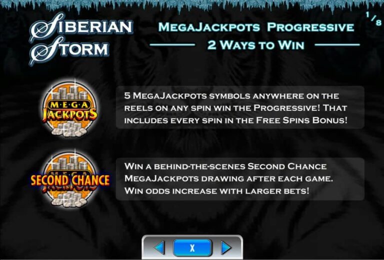 MegaJackpots Siberian Storm