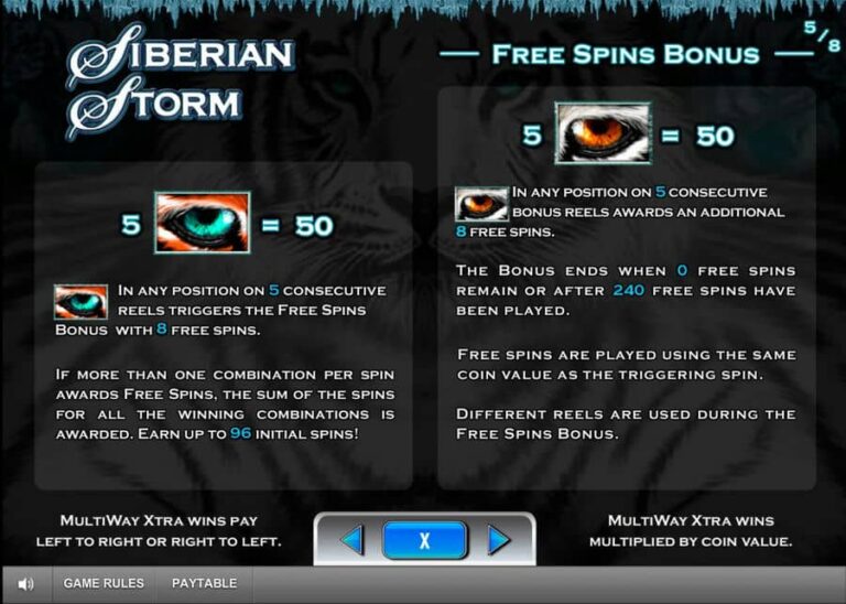 MegaJackpots Siberian Storm