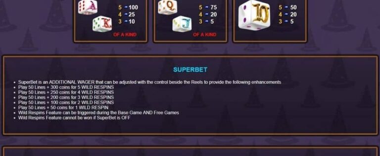 Merlin’s Magic Respins Dice