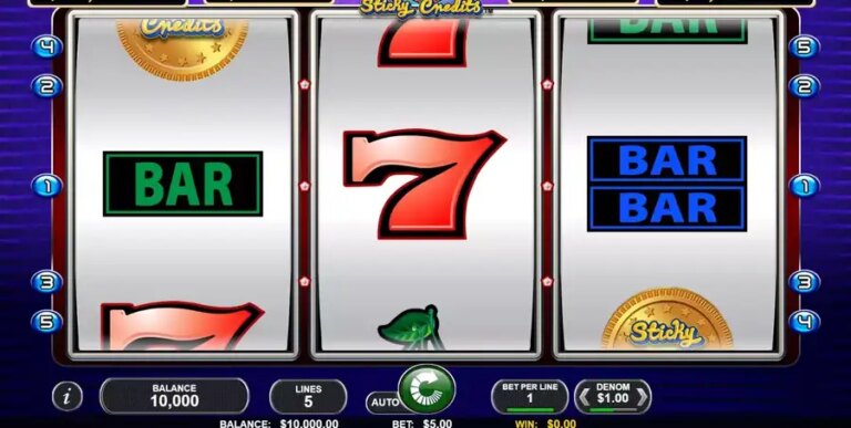 Mighty 777 Sticky Credits