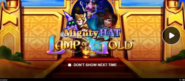 Mighty Hat Lamp Of Gold
