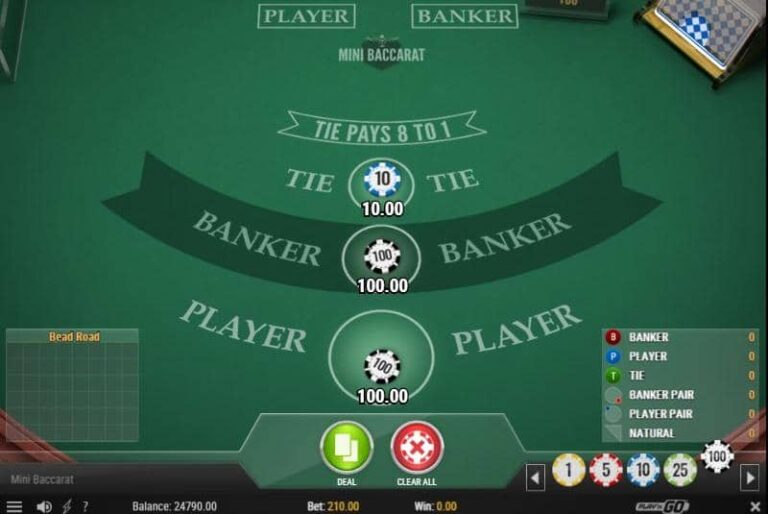 Mini Baccarat (Play’n Go)