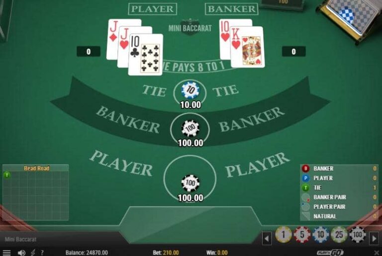 Mini Baccarat (Play’n Go)