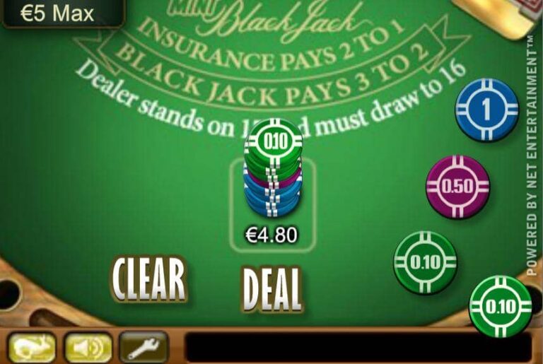 Mini Blackjack Low Limit