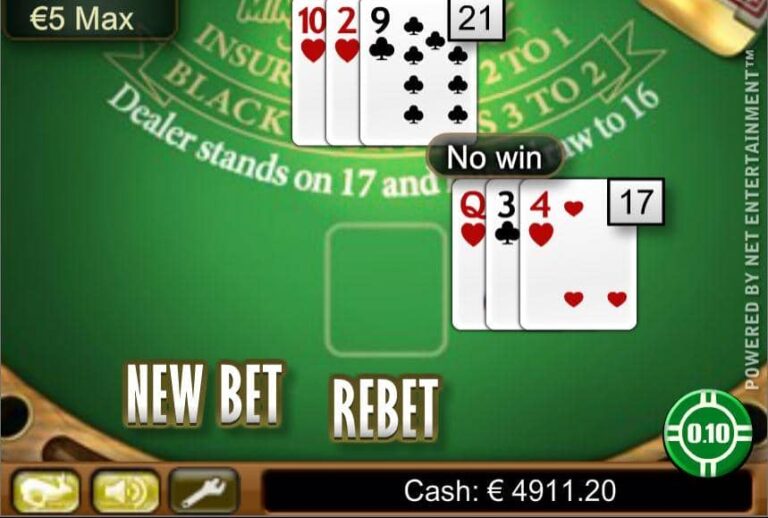Mini Blackjack Low Limit