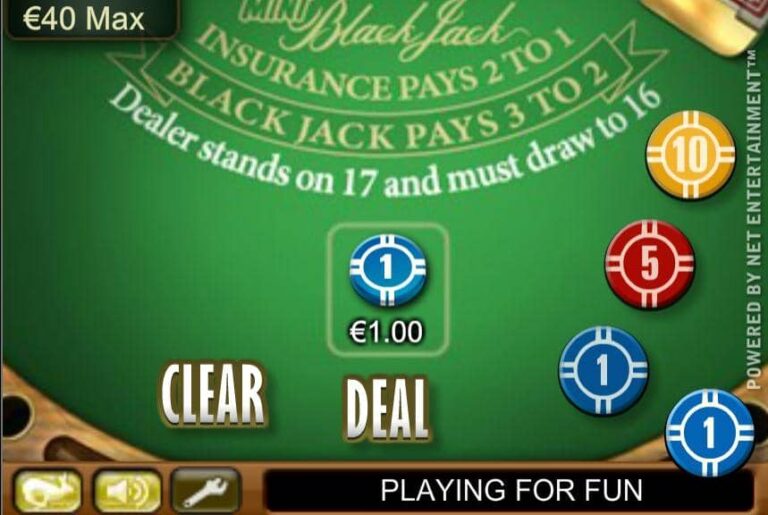Mini Blackjack (NetEnt)