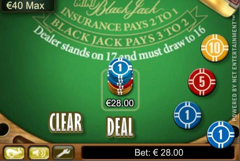 Mini Blackjack (NetEnt)