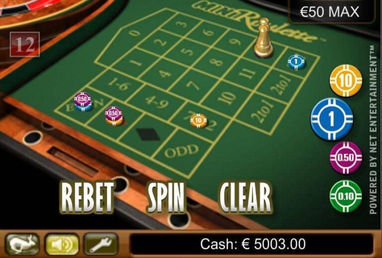 Mini Roulette Low Limit