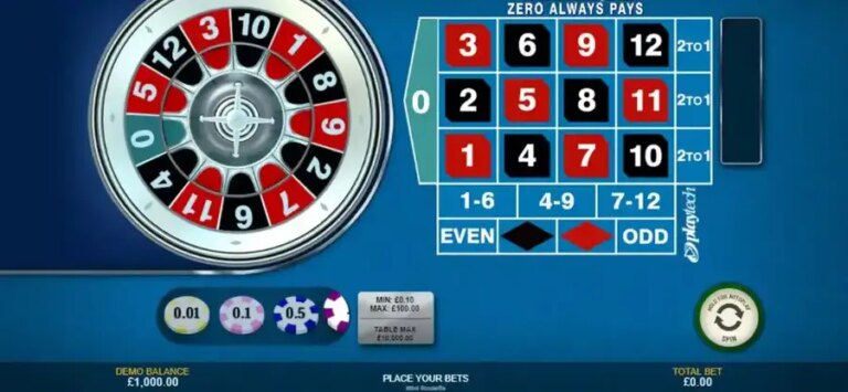 Mini Roulette (Playtech)