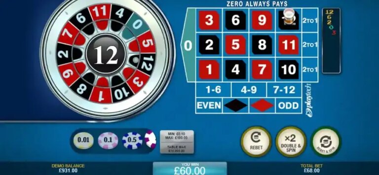 Mini Roulette (Playtech)